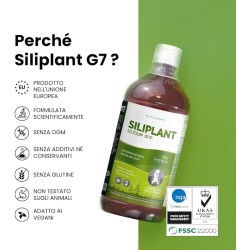 Pack 5 bottiglie Silicio G7 Siliplant 31 euro cadauna