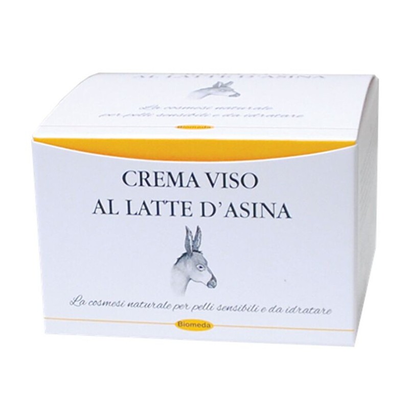 Biomeda Crema viso al latte di asina biologico (50ml)